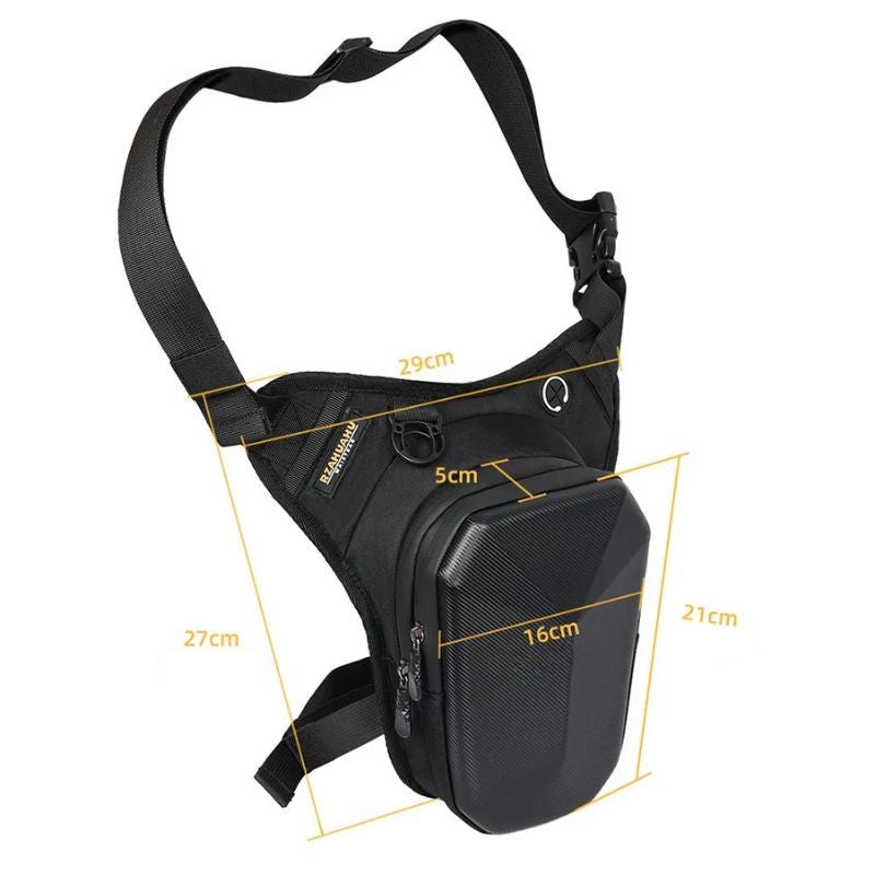 Sacoche-de-jambe-carbone-pour-motard-mesure