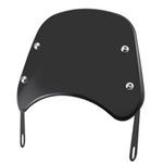 Parabrisas negro para motocicleta - Faro redondo - Vignette | Boutique biker