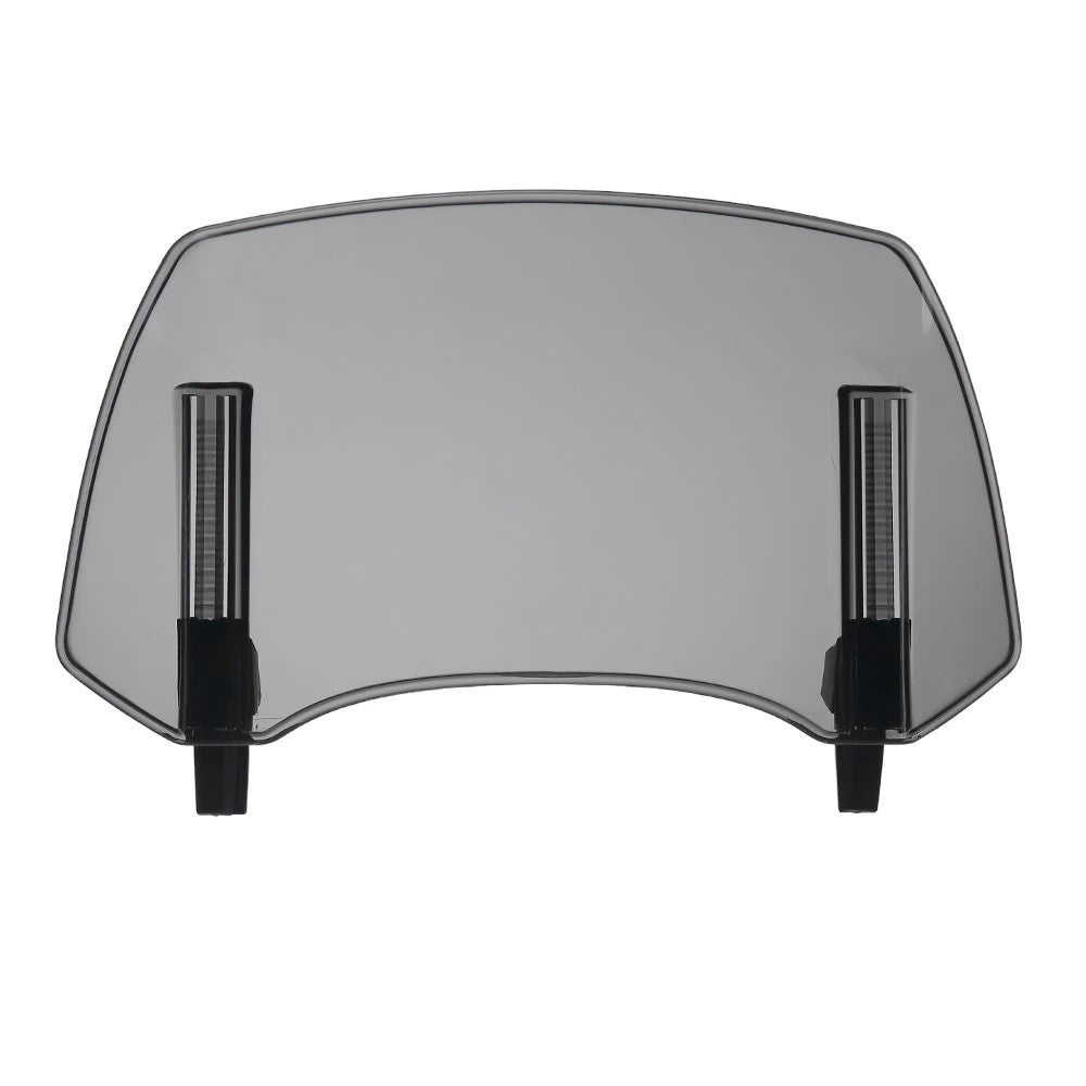 Saute-vent moto vintage universel fumé – style rétro et protection aérodynamique