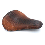 Asiento de motocicleta de cocodrilo vintage - Vignette | Boutique biker