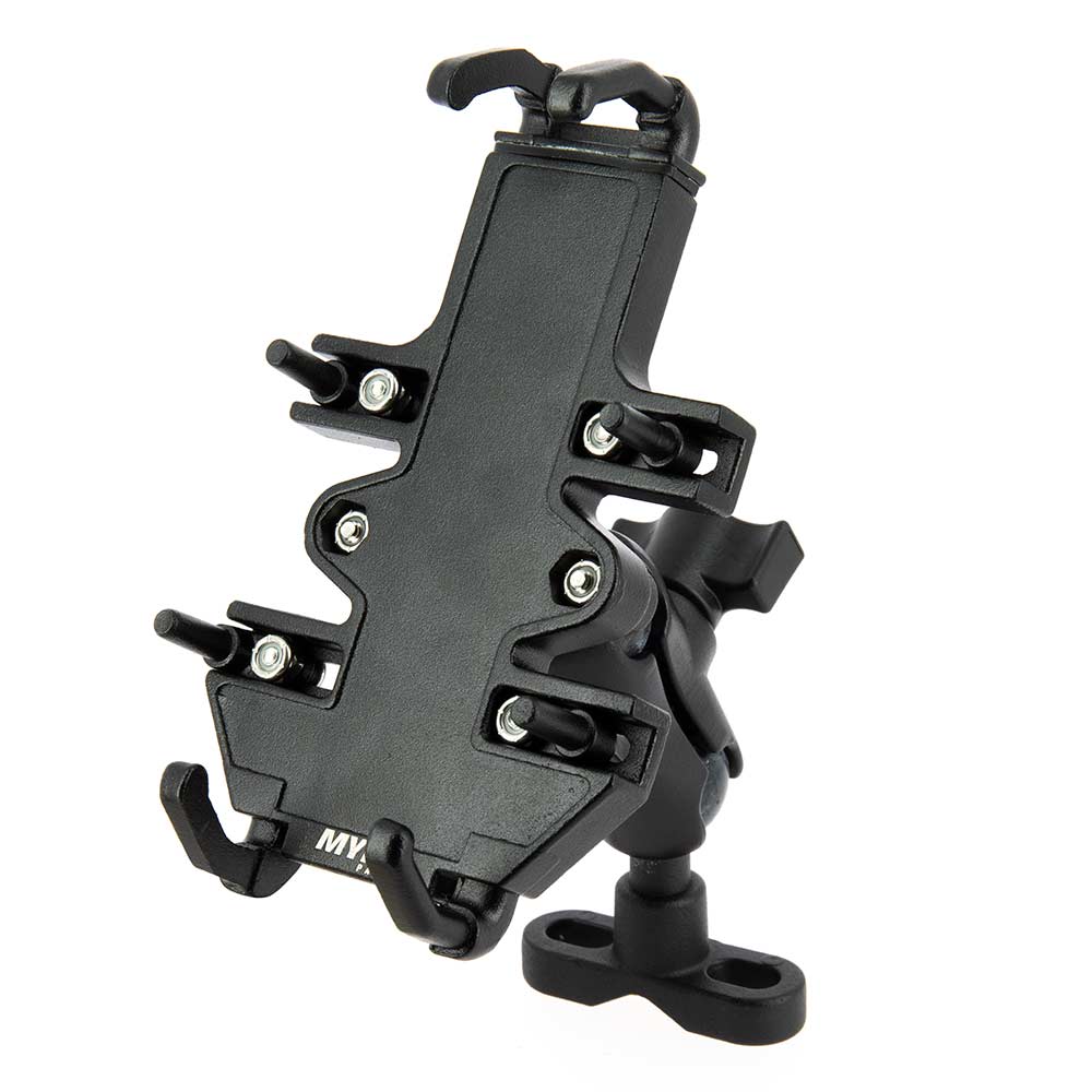 Support téléphone moto Myra fixation guidon universelle et résistante pour smartphone