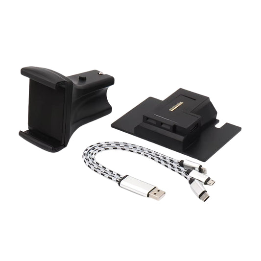 Support téléphone moto premium BMW K1600 en alliage aluminium, charge USB.