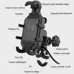 Support téléphone moto 3.0 charge rapide - Vignette | Boutique biker