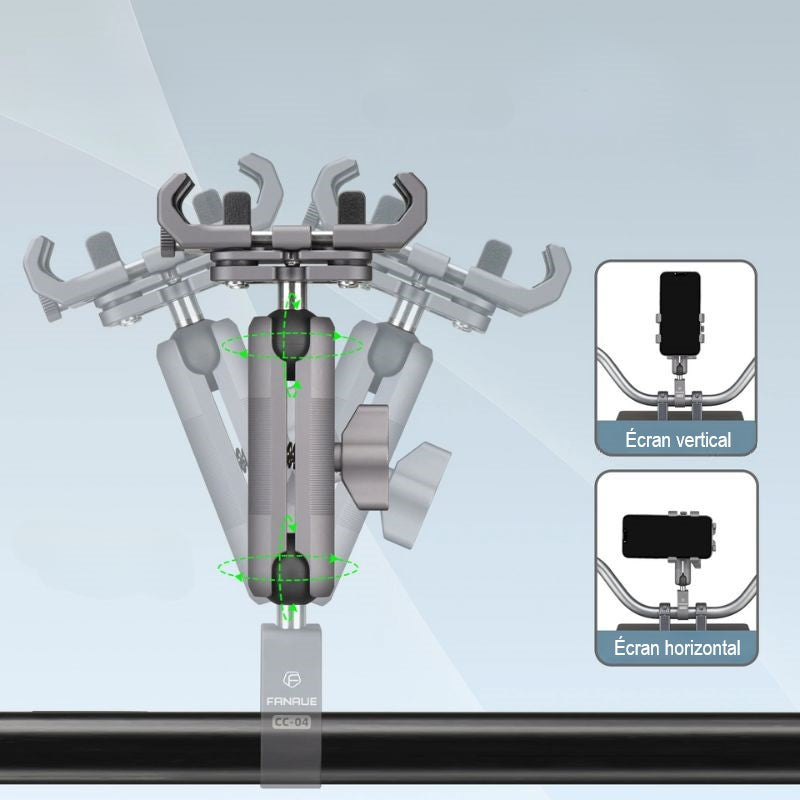 Support-telephone-moto-Fanaue-rotation