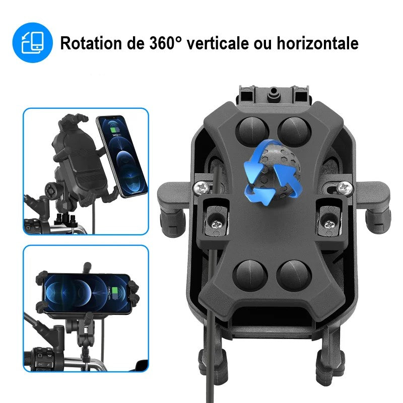 Support-telephone-moto-GripUp-rotation