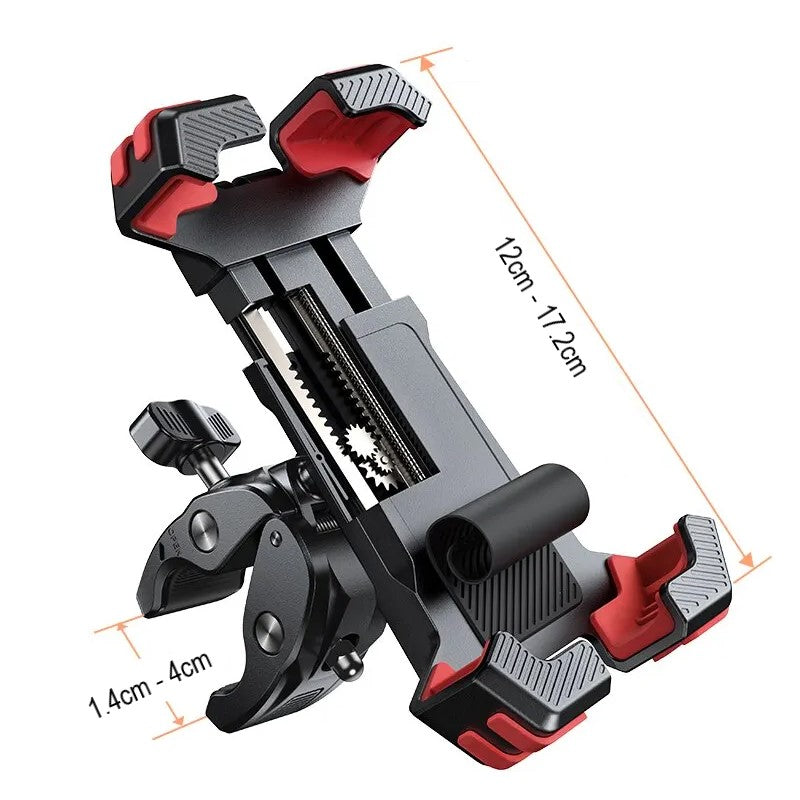 Support-telephone-moto-fixation-rapide-avec-pince-serrage-mesure