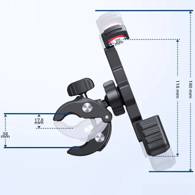Support-telephone-moto-installation-rapide-mesure