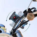 Support téléphone moto installation rapide - Vignette | Boutique biker