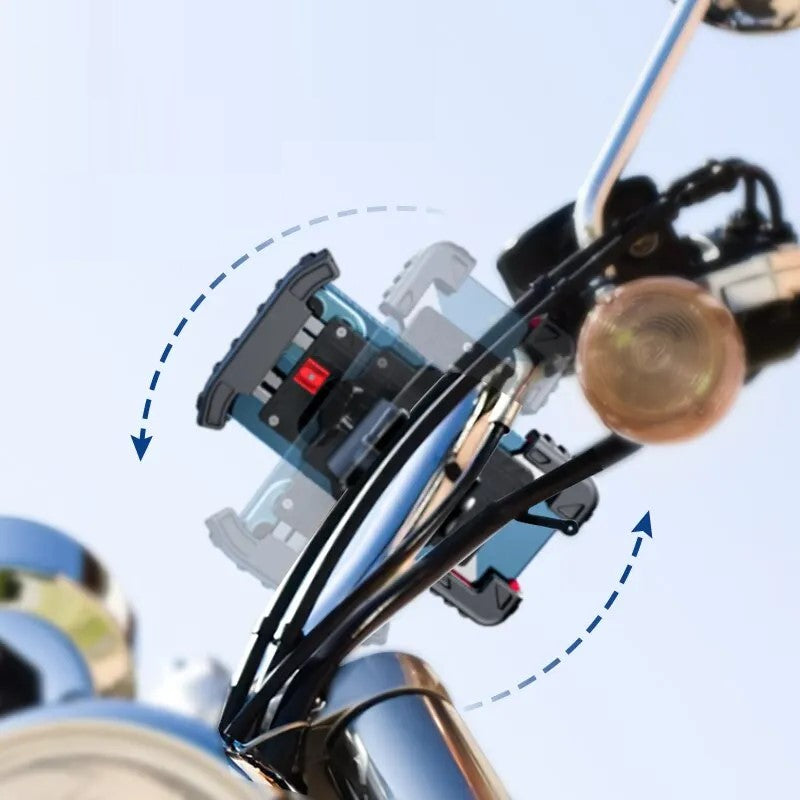 Support-telephone-moto-installation-rapide-rotation