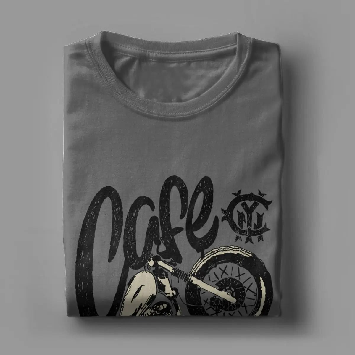 T-shirt-moto-cafe-racer-custom-gris