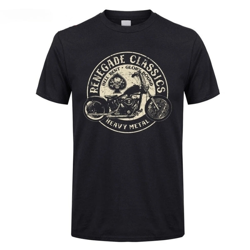 Tee-shirt-biker-vintage