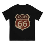 Camiseta de motociclista - Ruta motera US 66 - Vignette | Boutique biker