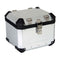 Top case moto 33L aluminium argenté S-Line avec fermeture sécurisée et platine de fixation rapide
