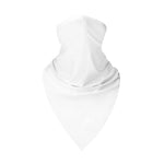 Tour de cou moto - Bandana blanc - Vignette | Boutique biker