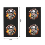 Tour de cou moto - Born to Ride Route 66 - Vignette | Boutique biker