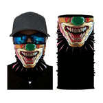 Calentador de cuello para motocicleta - Payaso de nariz verde - Vignette | Boutique biker