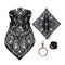 Tour de cou moto noir crâne motif biker coupe-vent