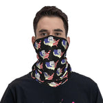 Tour de cou moto - Drapeau américain Route 66 - Vignette | Boutique biker