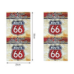 Tour de cou moto - Get your kicks on Route 66 - Vignette | Boutique biker