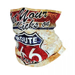 Tour de cou moto - Get your kicks on Route 66 - Vignette | Boutique biker