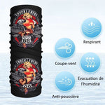 Calentador de cuello para motociclistas - Knucklehead Ruta 66 - Vignette | Boutique biker
