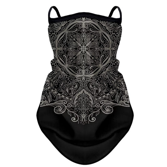 tour de cou moto long mandala pour homme et femme, confortable, chaud et respirant, idéal sous casque et temps froid
