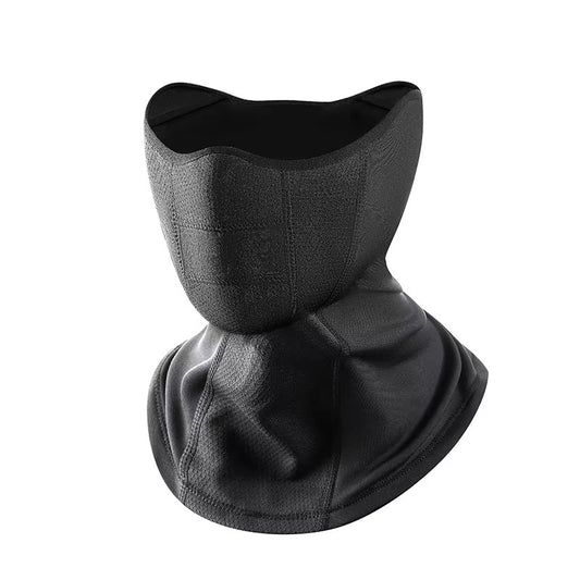 tour de cou moto noir pour l’hiver, tissu chaud coupe-vent et imperméable, unisexe, confortable, compatible casque moto