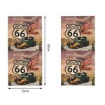 Tour de cou moto - Rétro Route 66 - Vignette | Boutique biker
