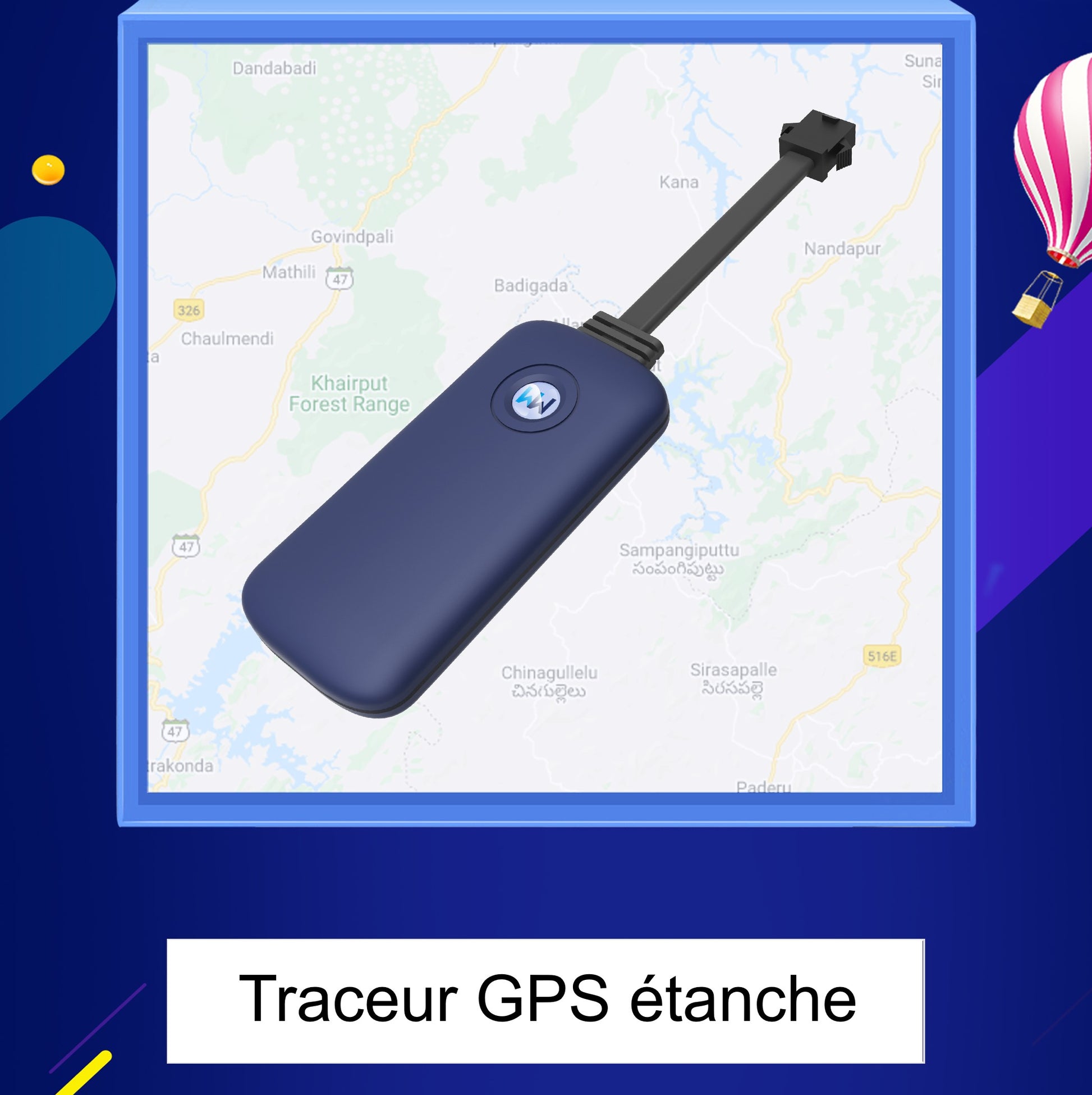 traceur gps étanche