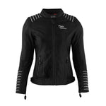 Chaqueta de motociclista para mujer AA - Chaqueta negra Amanda - Vignette | Boutique biker