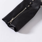 Chaqueta de motociclista con tachuelas para mujer - Vignette | Boutique biker