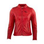 Giacca da motociclista da donna AA - Giacca rossa Amanda - Vignette | Boutique biker