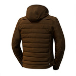 Chaqueta de moto para hombre - Softshell marrón - Vignette | Boutique biker