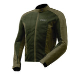 Blouson moto homme été - EIGHT Aero kaki - Vignette | Boutique biker