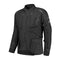 Blouson moto homme Jack Cliff noir, polyamide robuste, homologué CE AA, toutes saisons.