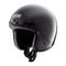 Casque jet Simpson Chopper Carbon en carbone apparent, noir brillant, homologué ECE 2206