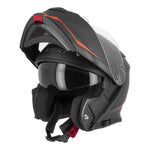 Casco moto modulare + Pinlock - S550 Nero e Rosso - Vignette | Boutique biker
