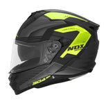 Casque intégral - Carver Noir mat & Jaune - Vignette | Boutique biker