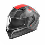 Casco integrale - N402 Mentor nero rosso lucido - Vignette | Boutique biker