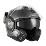 Casco modulare - Spinner titanio spazzolato opaco - Vignette | Boutique biker