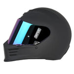 Casco integrale da moto - Speed ​​nero opaco - Vignette | Boutique biker