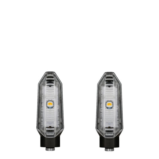 paire de clignotants LED moto pour Honda avec design compact et lumière puissante