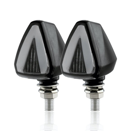 clignotants moto led universels puissants noirs homologués route