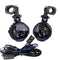 Feux additionnels moto LED Night Blaster 100W bicolores, aluminium étanche IP67.