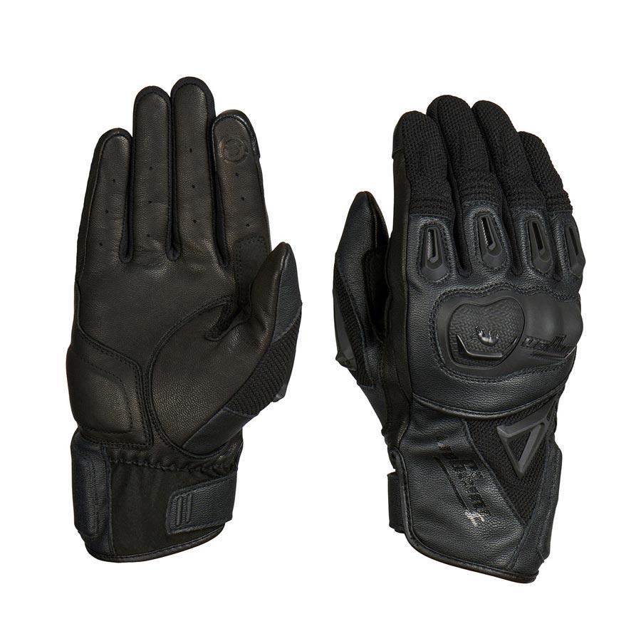 gants moto été Furygan Volt noir cuir textile tactiles homme femme homologués CE S à 3XL