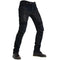 Jean moto bleu marine renforcé Kevlar pour homme style biker avec protections