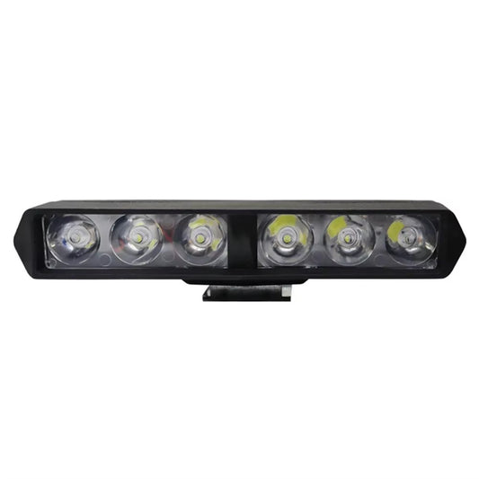 projecteur LED longue portée moto 6 LED étanche noir pour conduite nocturne