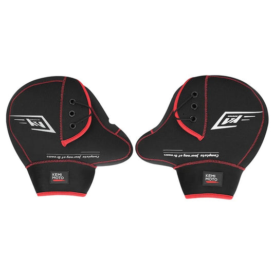 manchons hiver moto scooter universels étanches polyester nylon doublés confort poignets élastiques