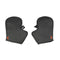 manchons hiver scooter moto universels étanches nylon coton grand froid guidon