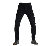 pantalones vaqueros negros de moto - Vignette | Boutique biker